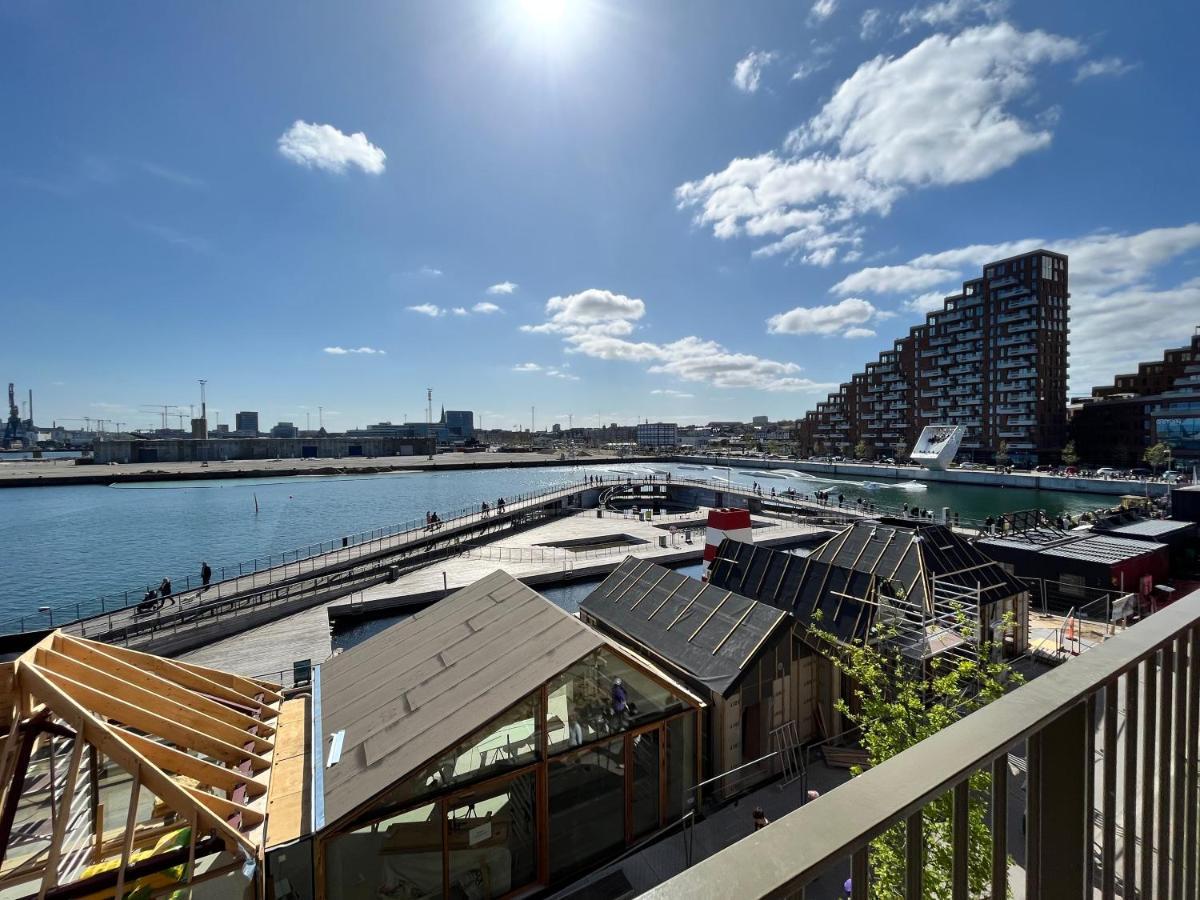 Apartment Directly To Seafront Of Bassin 7 With Big Balcony And Free Parking Århus Exterior foto